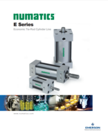 NUMATICS E CATALOG E SERIES: ECONOMIC TIE-RODS CYLINDER LINE